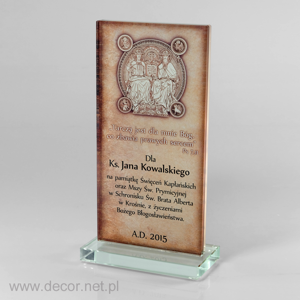 Statuetka - Prezent dla księdza - Pamiątka