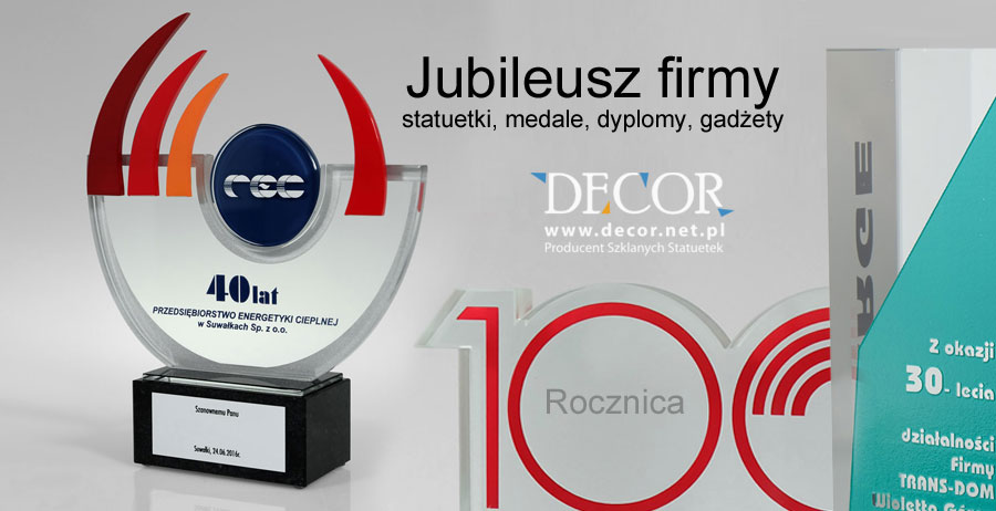 Statuetka na jubileusz firmy – Prezent jubileuszowy